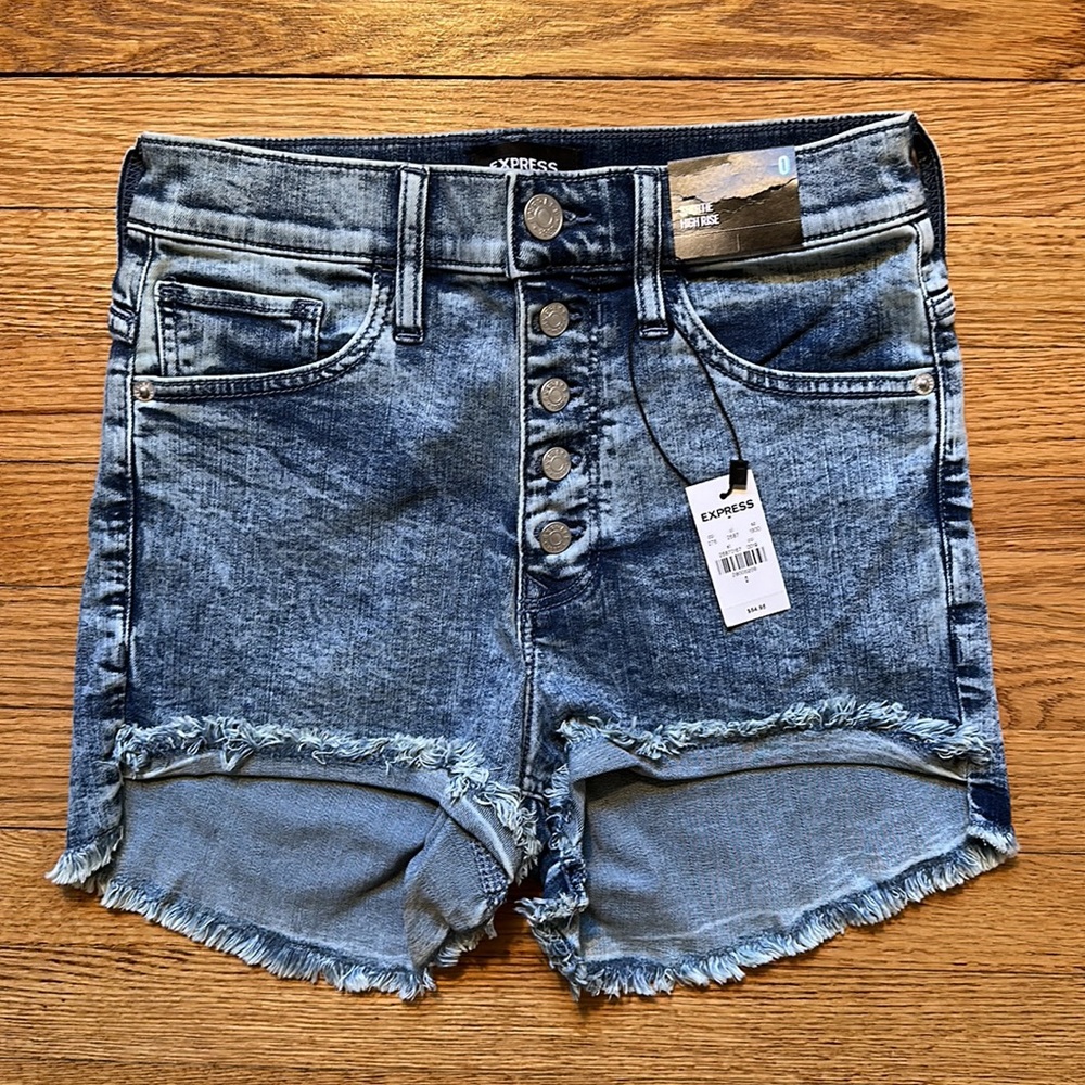 Express Jean Shorts size: 0